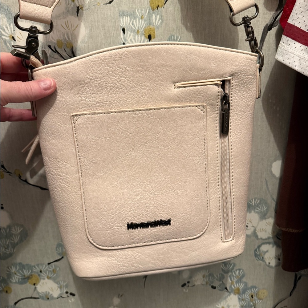 Montana West Light Pink Crossbody Bag - Picture 3 of 6